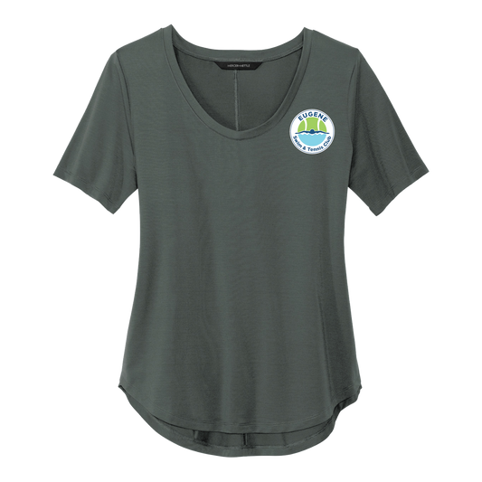 MM1017 Mercer+Mettle® Women’s Stretch Jersey Relaxed Scoop
