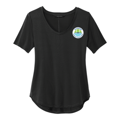 MM1017 Mercer+Mettle® Women’s Stretch Jersey Relaxed Scoop