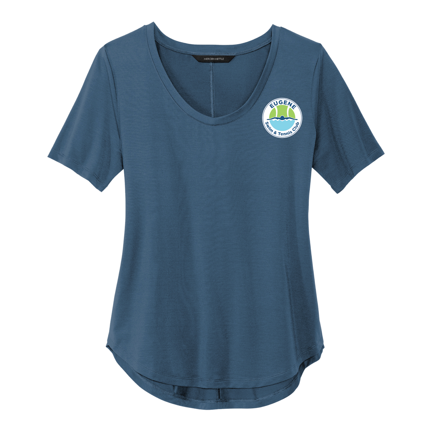 MM1017 Mercer+Mettle® Women’s Stretch Jersey Relaxed Scoop