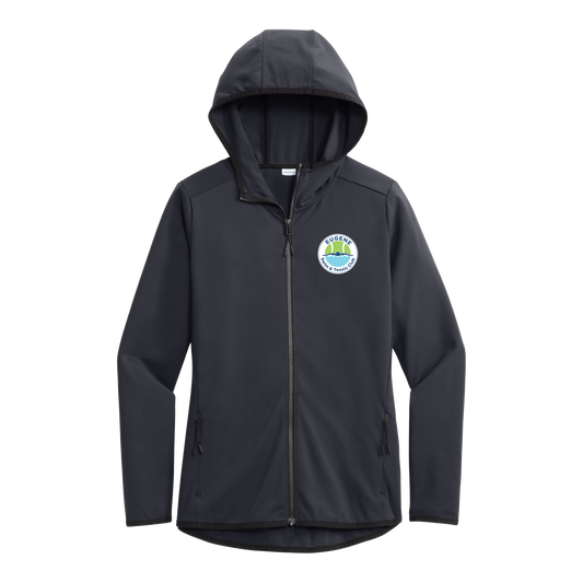 LST870 Sport-Tek® Women's Circuit Hooded Full-Zip