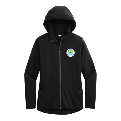 LST870 Sport-Tek® Women's Circuit Hooded Full-Zip
