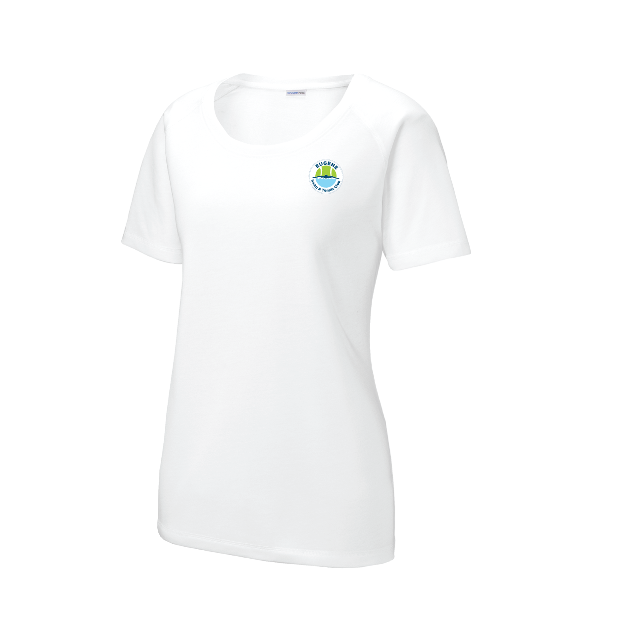 LST400 Women's Tri-Blend Wicking Scoop Neck Raglan Tee