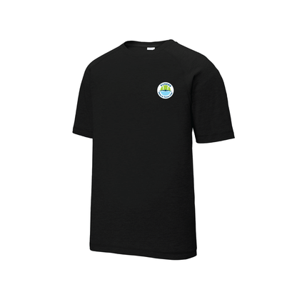 ST400 Unisex Tri-Blend Wicking Raglan Tee