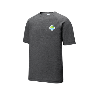 ST400 Unisex Tri-Blend Wicking Raglan Tee